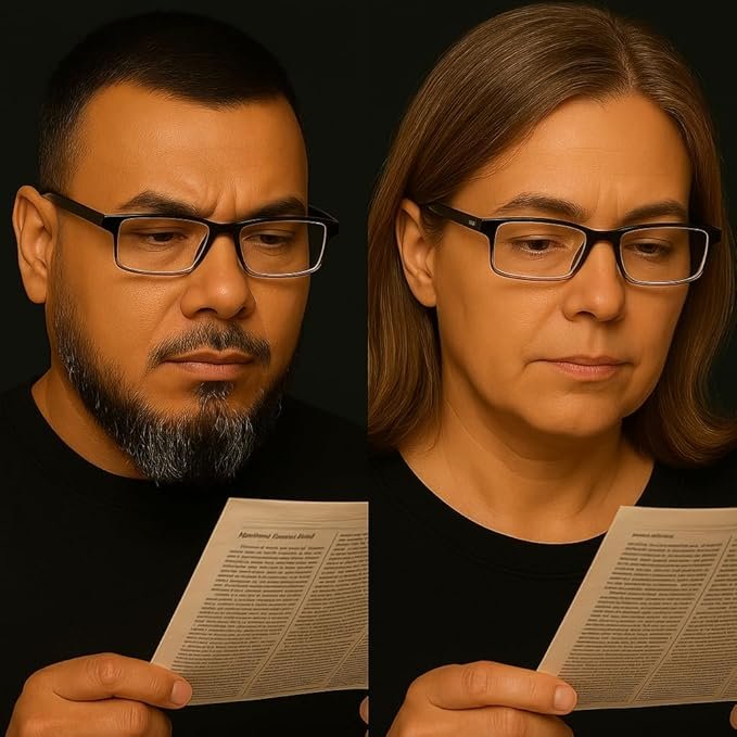 Reading Glasses Pack of 2 for Men & Women | Full-Rim Spring Temple Eyewear for All Face Shapes | Comfortable & Natural Look | +1.00 to +3.00 Power Options - Image 2